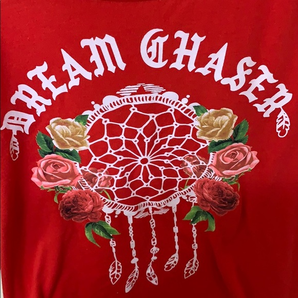 red graphic tank top - Picture 2 of 4